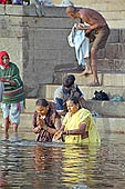 Varanasi - all sins are washed by the holy waters of the Ganga 